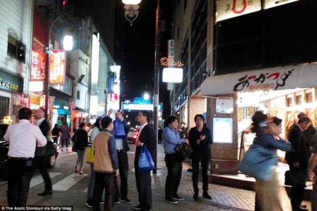 Землетрясение в Японии