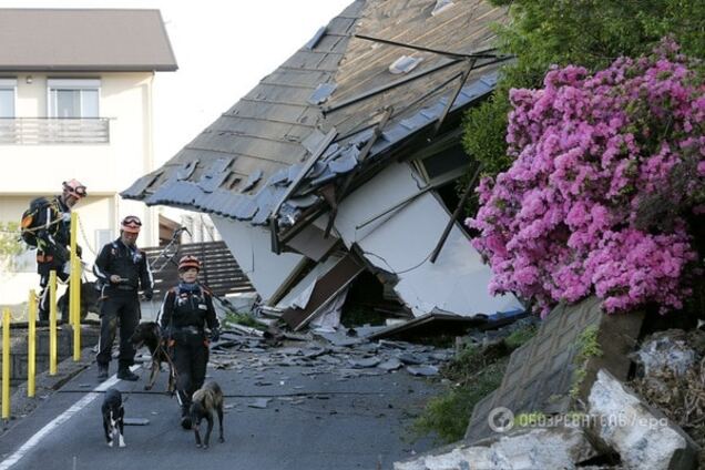 Землетрясение в Японии