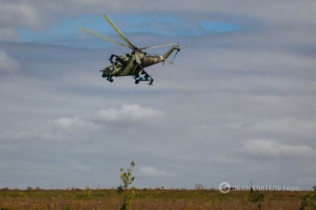 Україна повернула з Ліберії бойові вертольоти Мі-24П