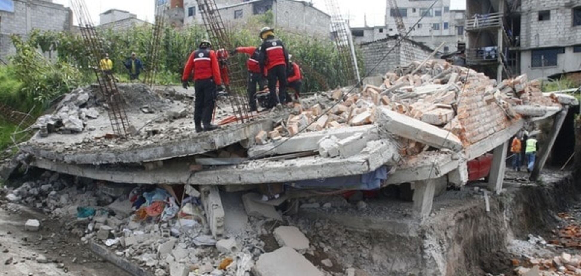 Землетрясение в Эквадоре