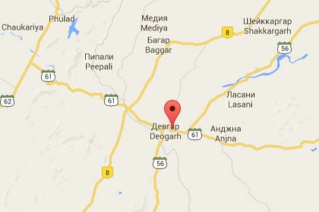 В Индии автобус с оперной труппой упал в ущелье: десятки погибших