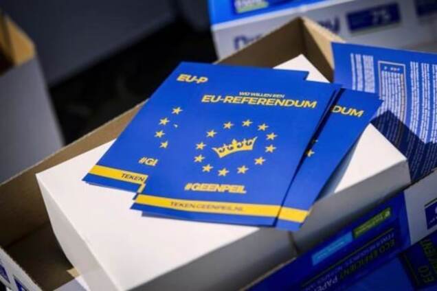 Нидерланды проинформировали Совет ЕС касательно референдума по Украине