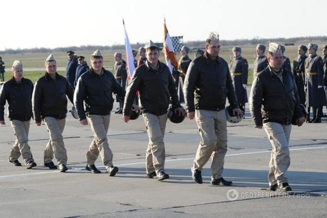 Российские летчики, вернувшиеся из Сирии