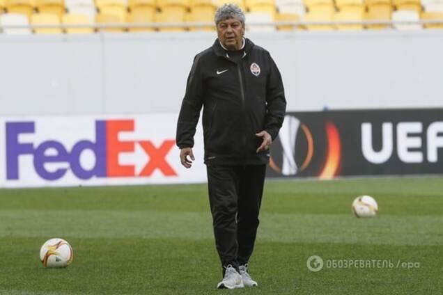 Мирча Луческу тренировка