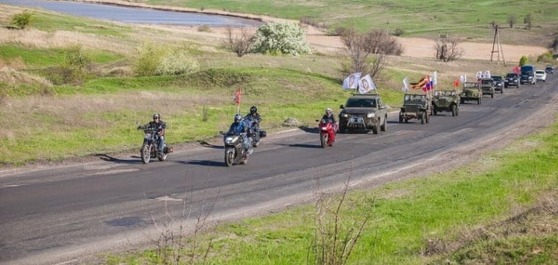 Ходаковский показал колонну российских авто, въезжающих в Донецк. Опубликованы фото