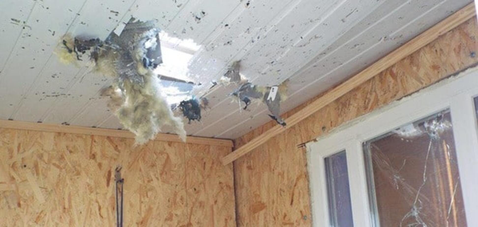 Появились фото ночного обстрела Станицы Луганской и Трехизбенки