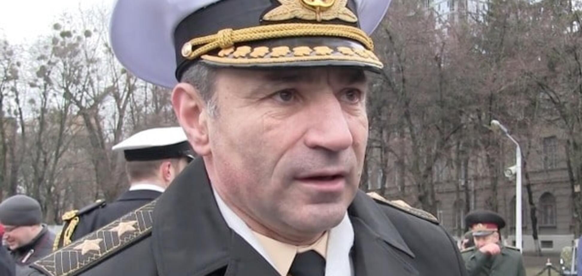 Командующего ВМС Украины заменили участником АТО – СМИ