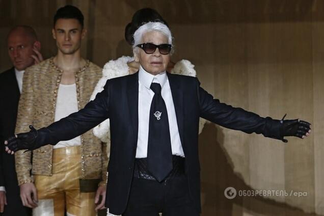 Легендарний модельєр Chanel перелякав відвідувачів показу