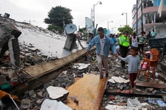 Землетрясение в Эквадоре
