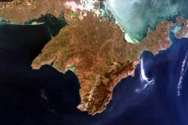 Крым с космоса