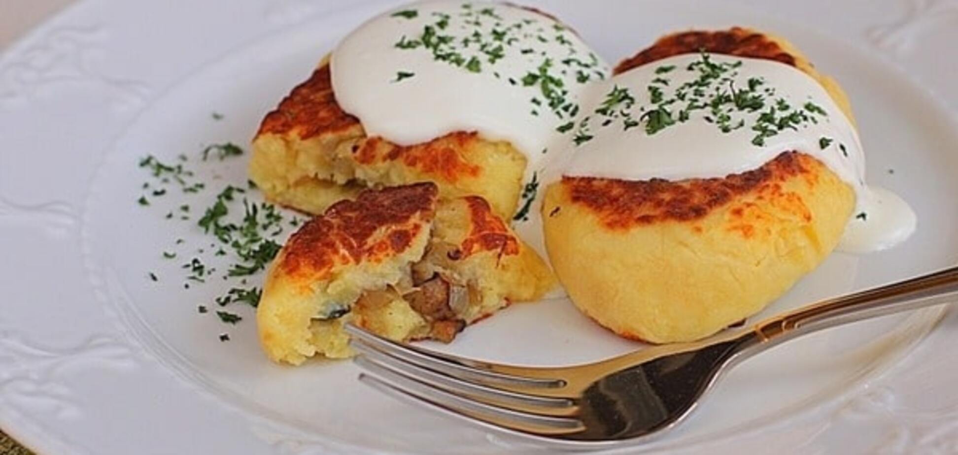 Зразы с грибами