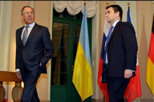 Сергій Лавров і Павло Клімкін