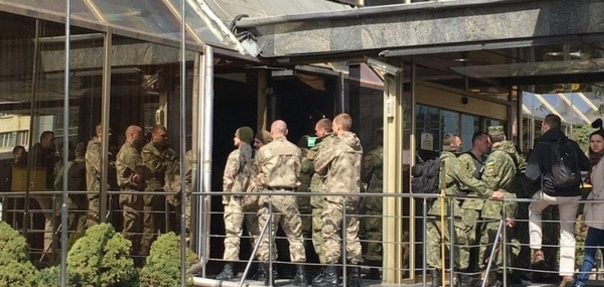 Столкновения в гостинице \'Лыбидь\'