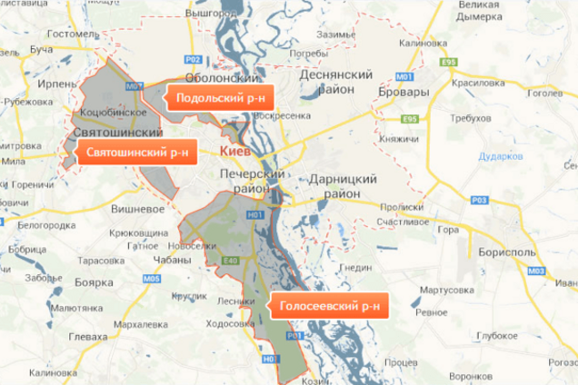 У порядку черги: створено мапу відключень гарячої води в Києві