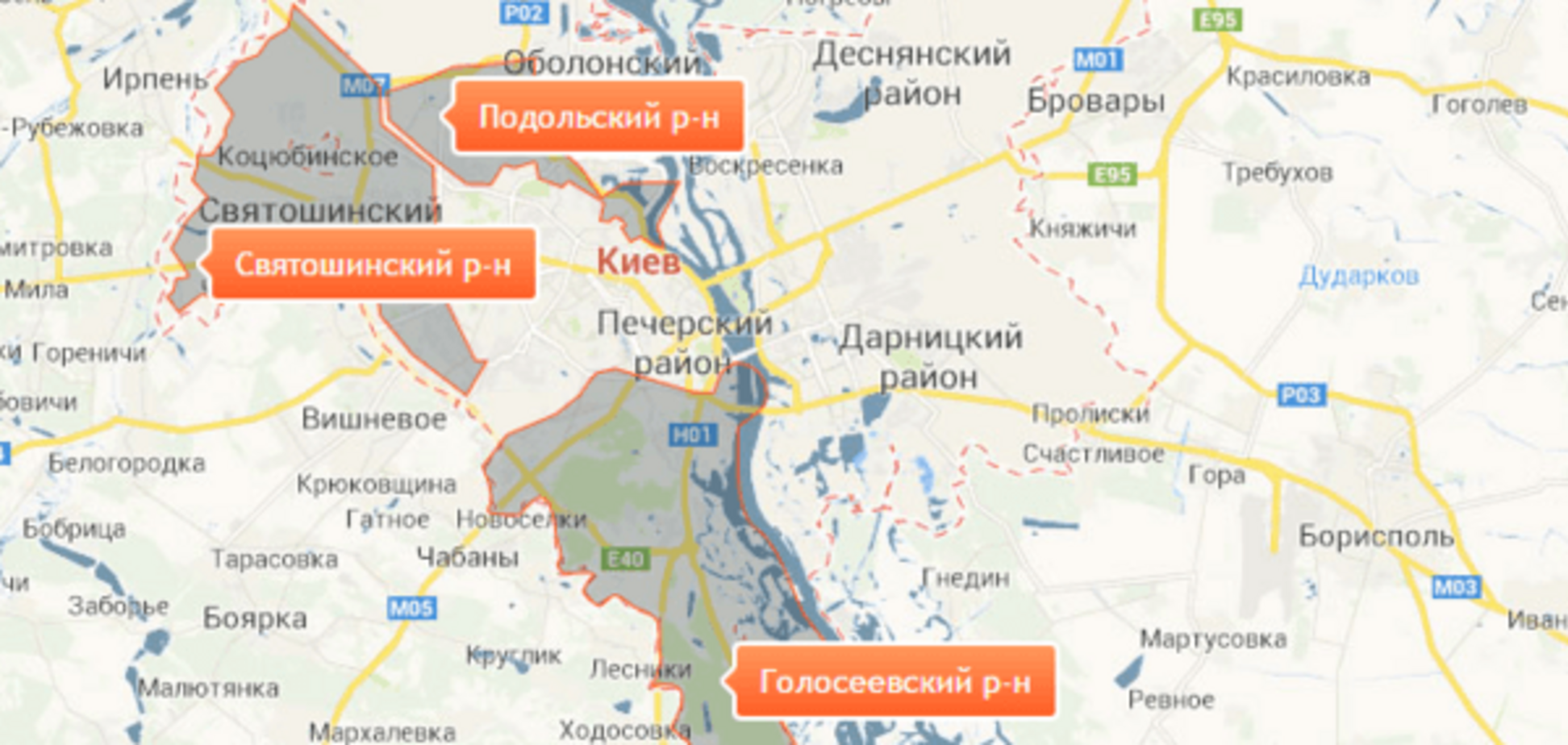 В порядке очереди: создана карта отключений горячей воды в Киеве