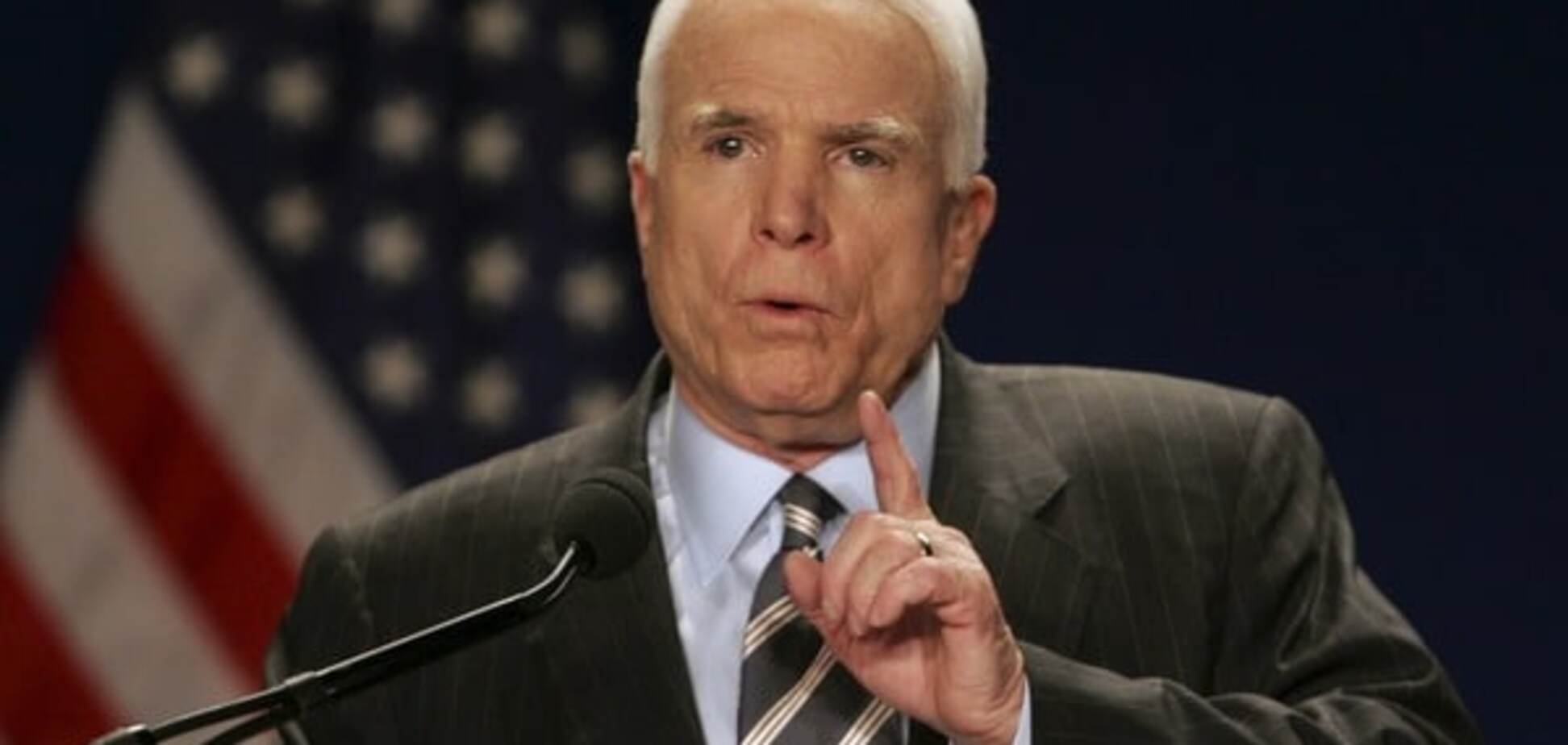 Маккейн призвал США и НАТО жестко ответить на выходки Путина