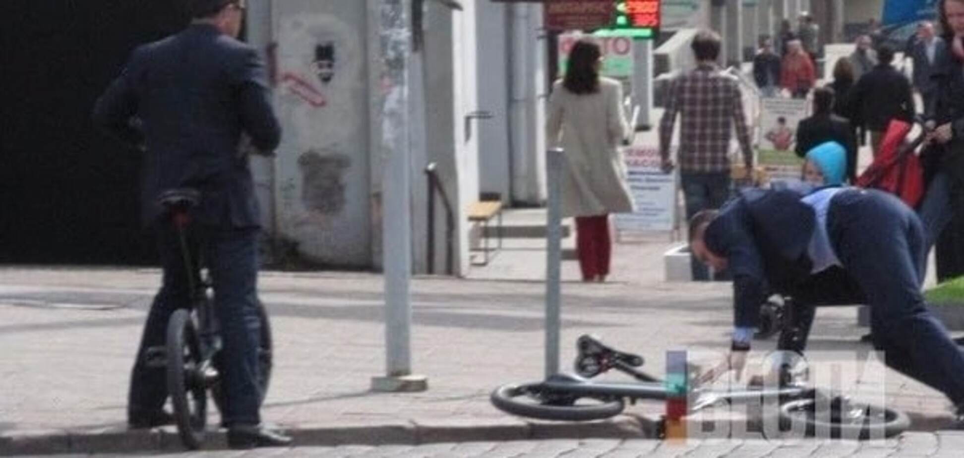 'Суперсобытие': Кличко рассказал о падении с велосипеда