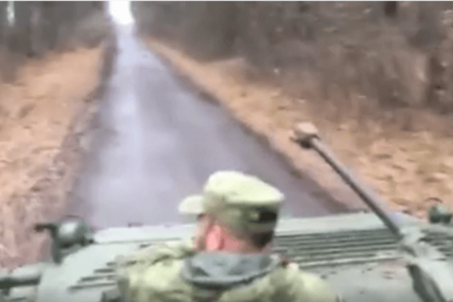 Дмитрий Ярош на БМП