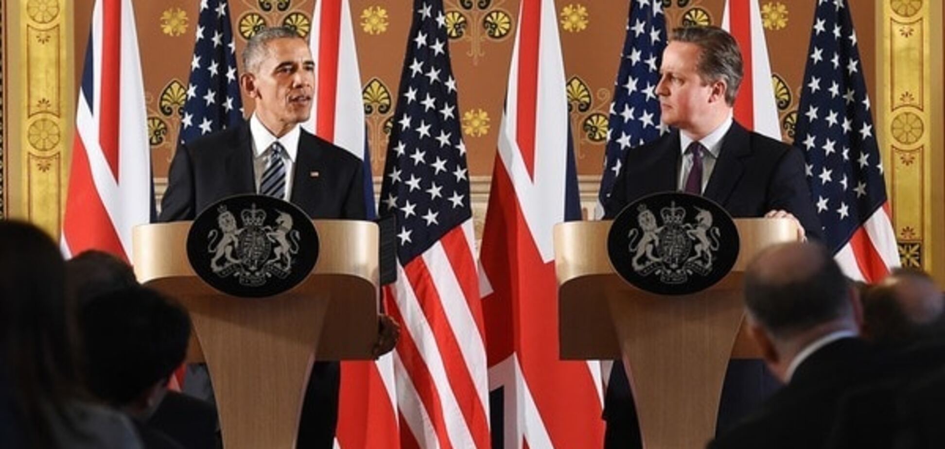 Обама і Кемерон обговорили, як припинити війну в Україні