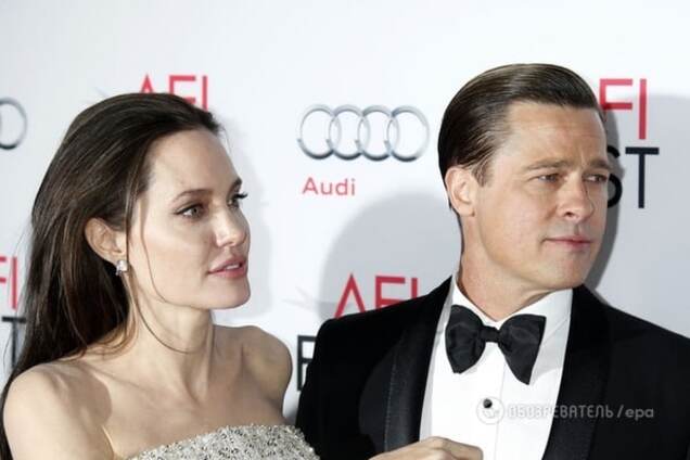 Angelina Jolie and Brad Pitt