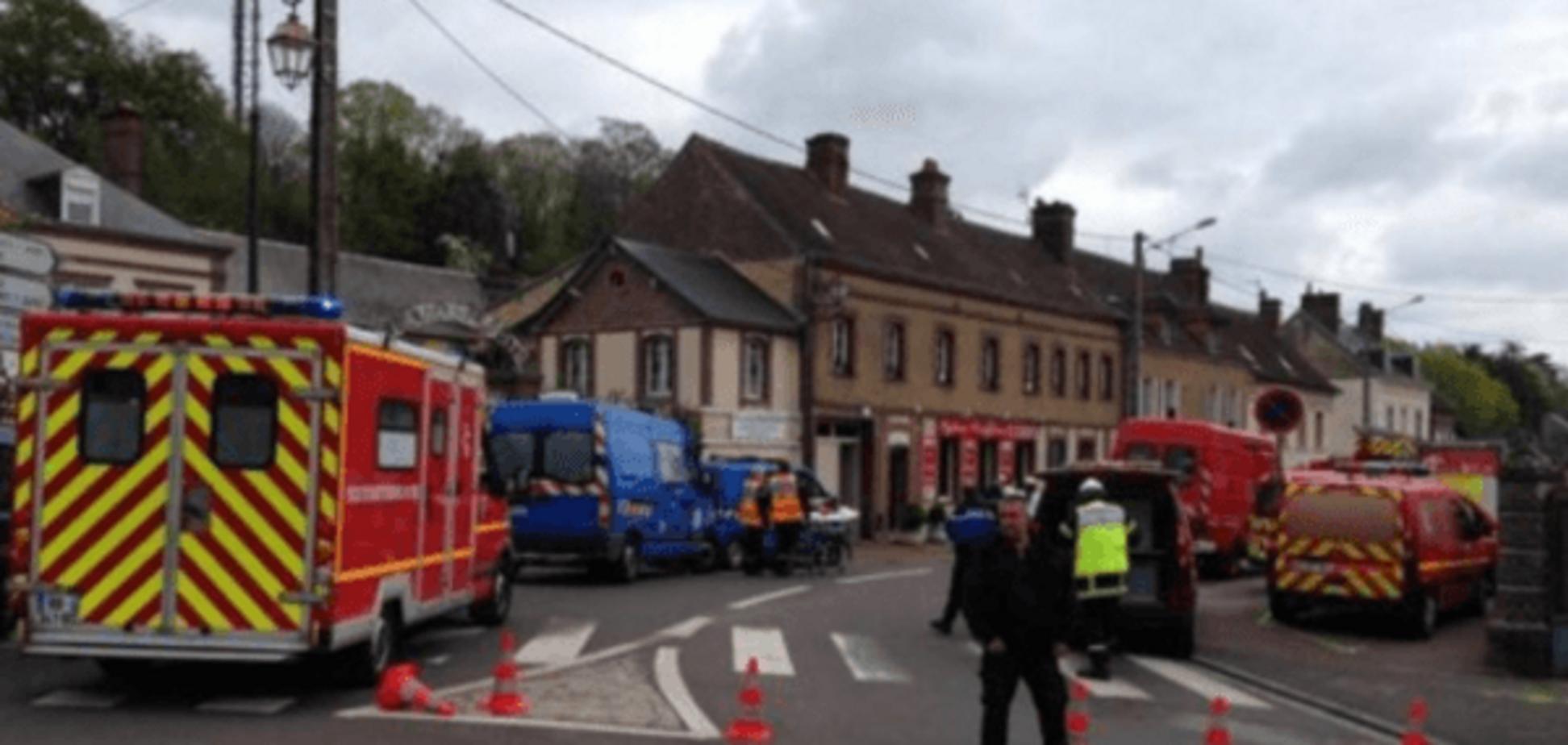 Взрыв в жилом доме во Франции
