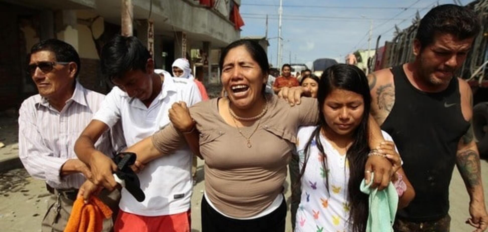 Землетрясение в Эквадоре