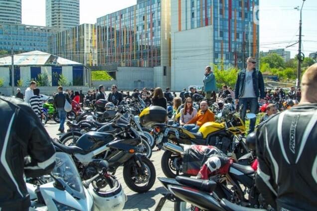 Байкеры в Днепропетровске
