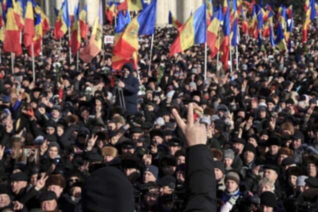 На акції протесту в Кишиневі постраждали 16 людей