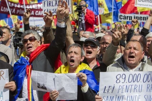 Протесты в Молдове