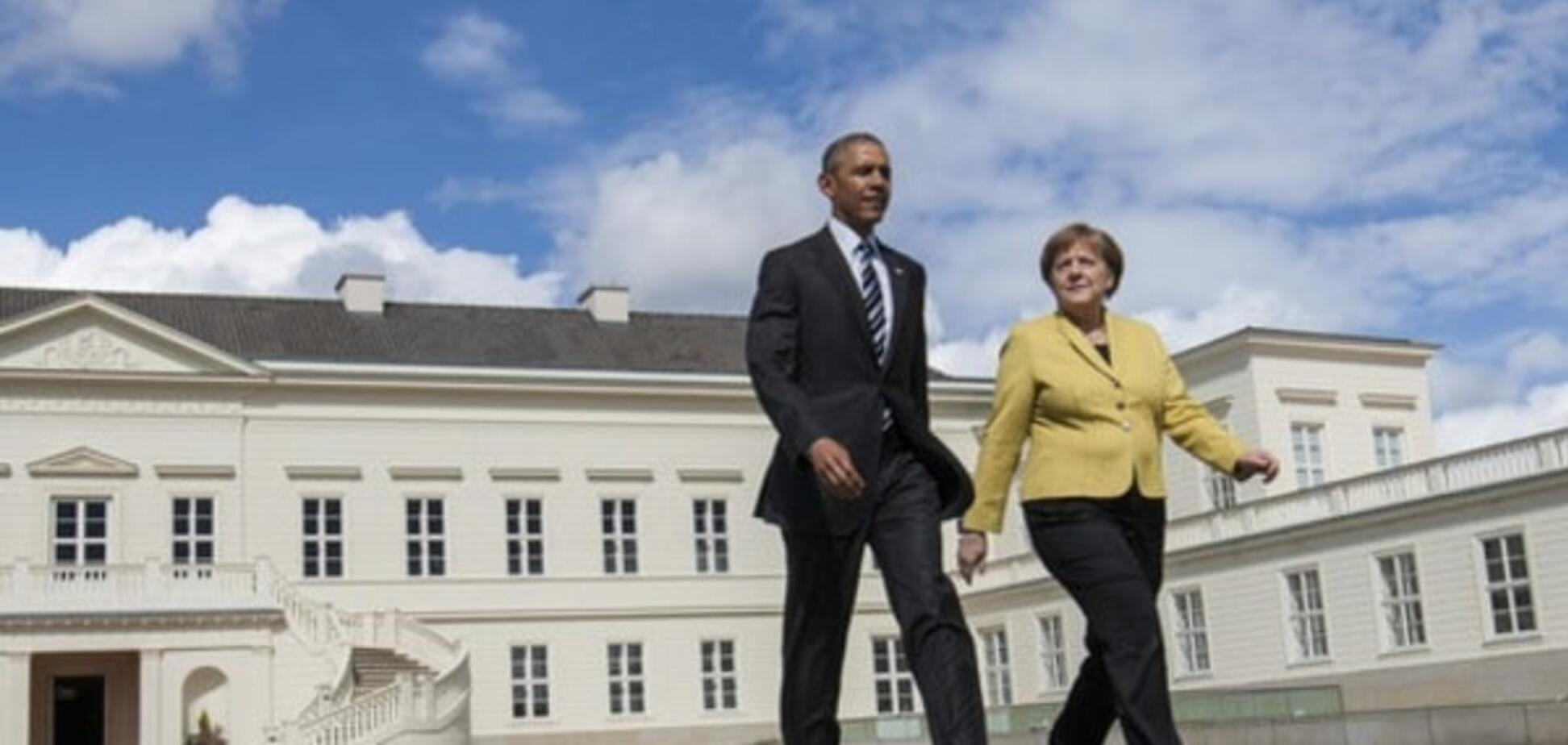 Барак Обама и Ангела Меркель
