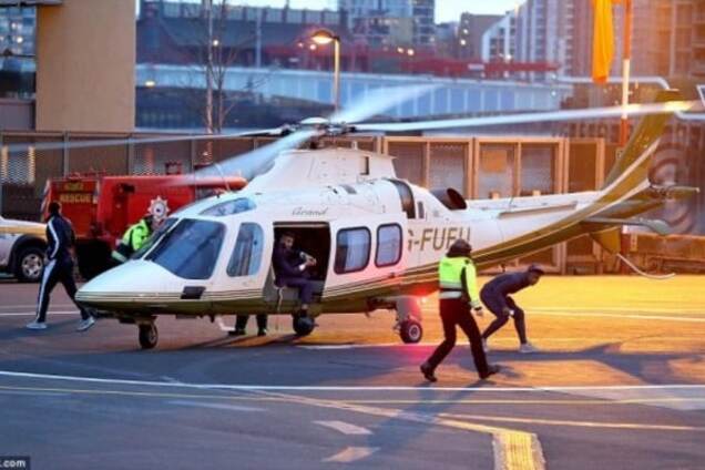 В Англии 19-летний футболист едва не погиб от винта вертолета: фото инцидента