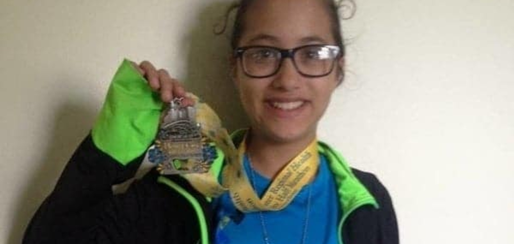 12-летняя девочка случайно приняла участие забеге на 21 км