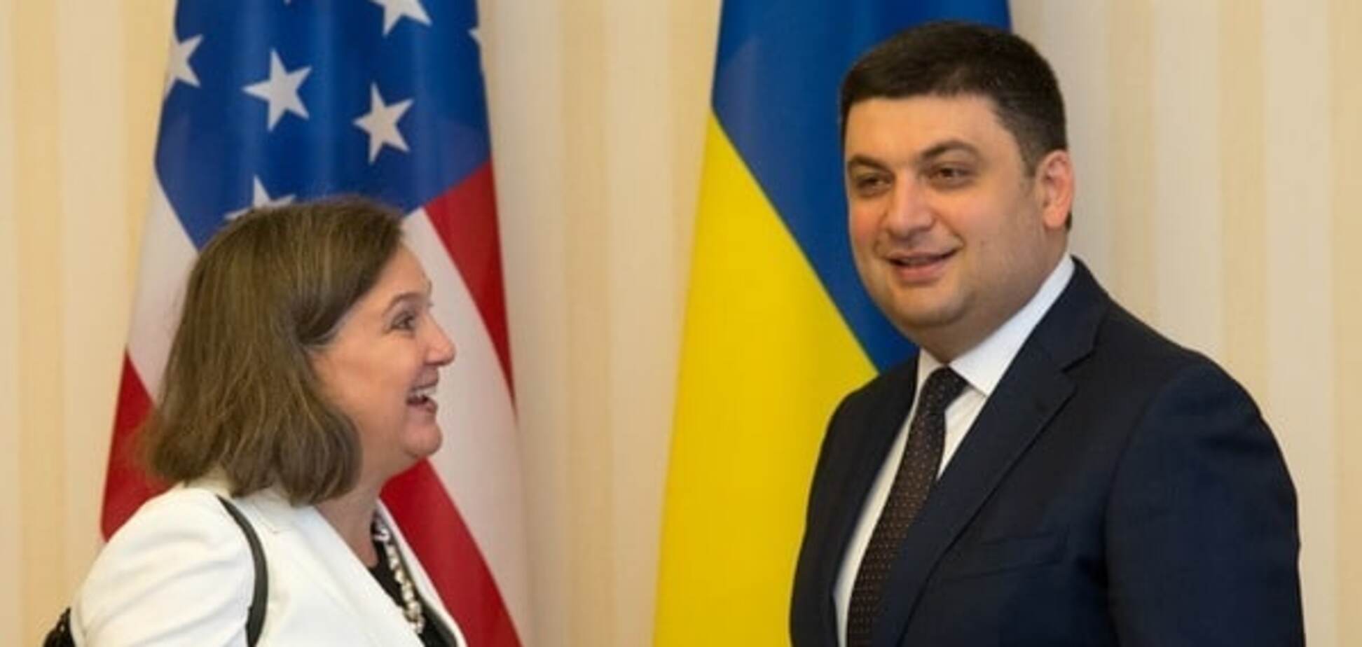 Гройсман: Нуланд не робила категоричних заяв про вибори на Донбасі