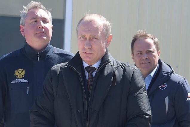 Дмитрий Рогозин, Владимир Путин и Игорь Комаров