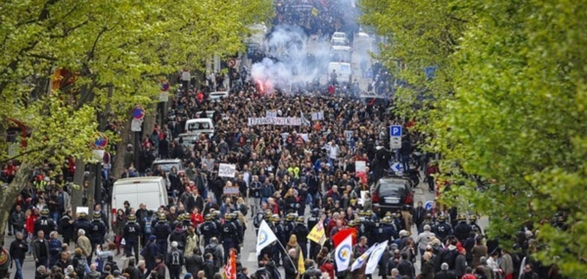 Беспорядки во Франции