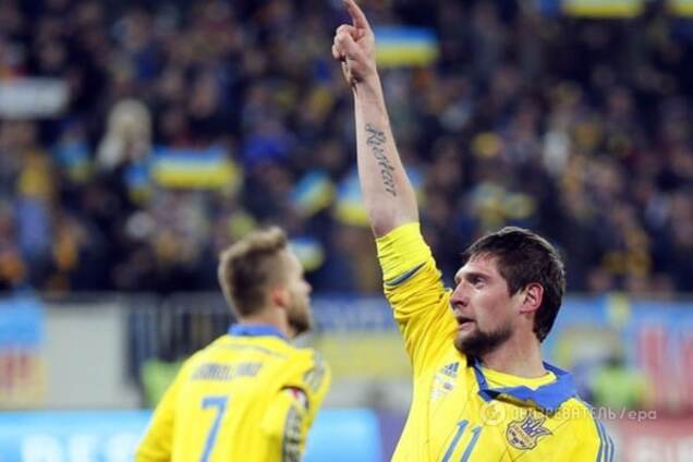 Евгений Селезнев сборная Украины