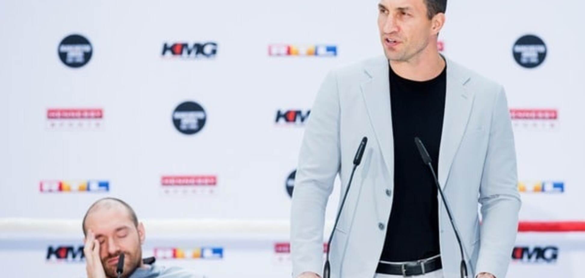 Кличко Фьюри пресс-конференция