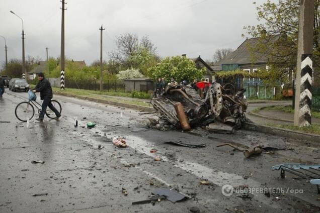 Обстрел Еленовки