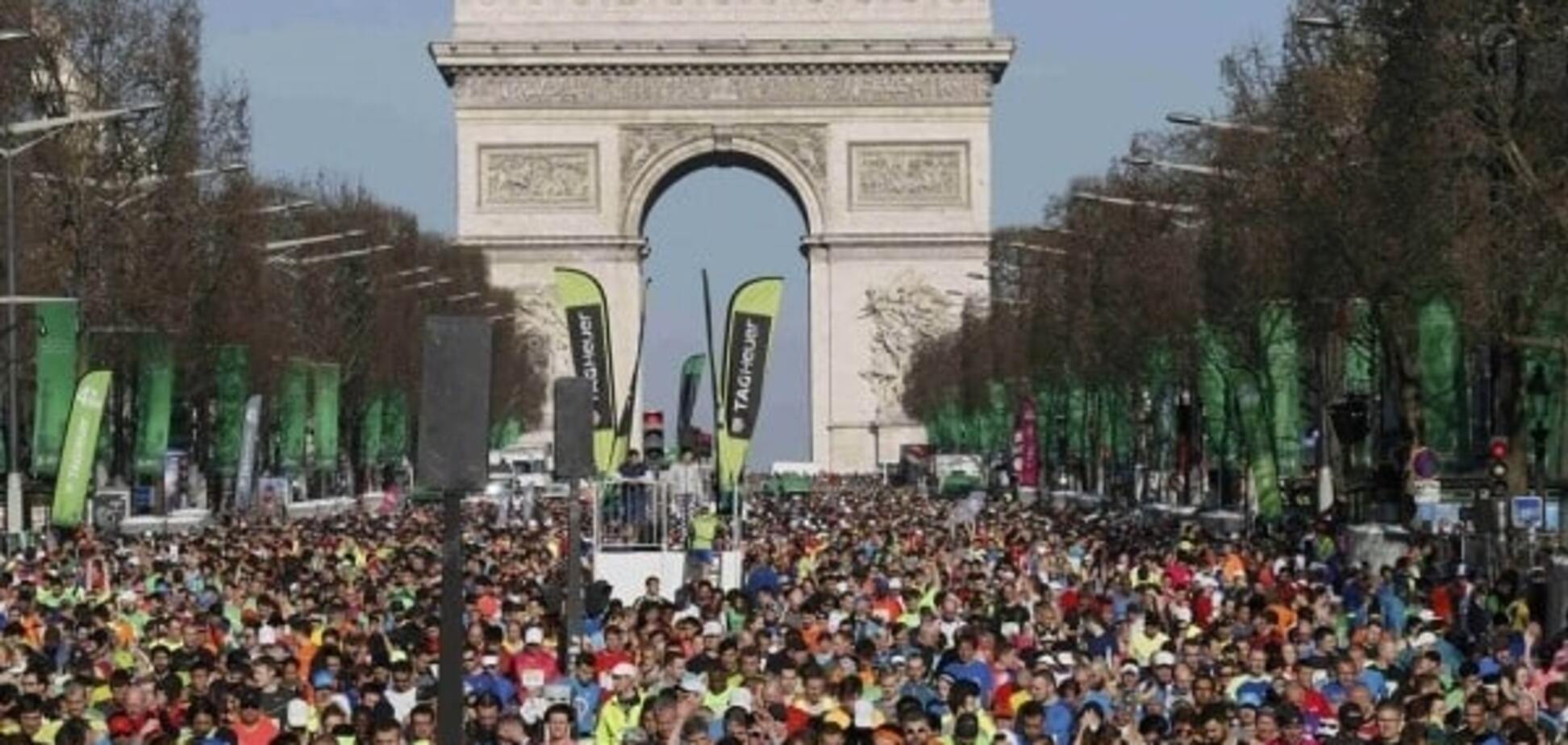 Марафон в Париже