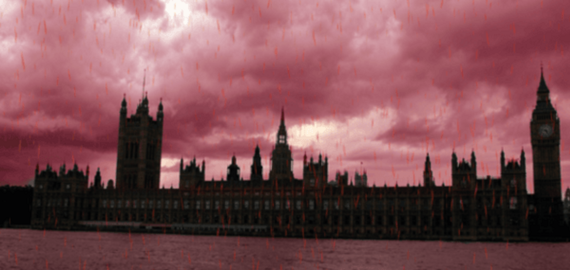 Кровавый дождь в Британии