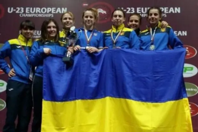Cборная Украины выиграла чемпионат Европы по борьбе