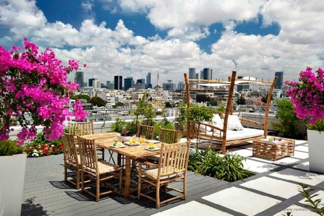 Терраса на крыше