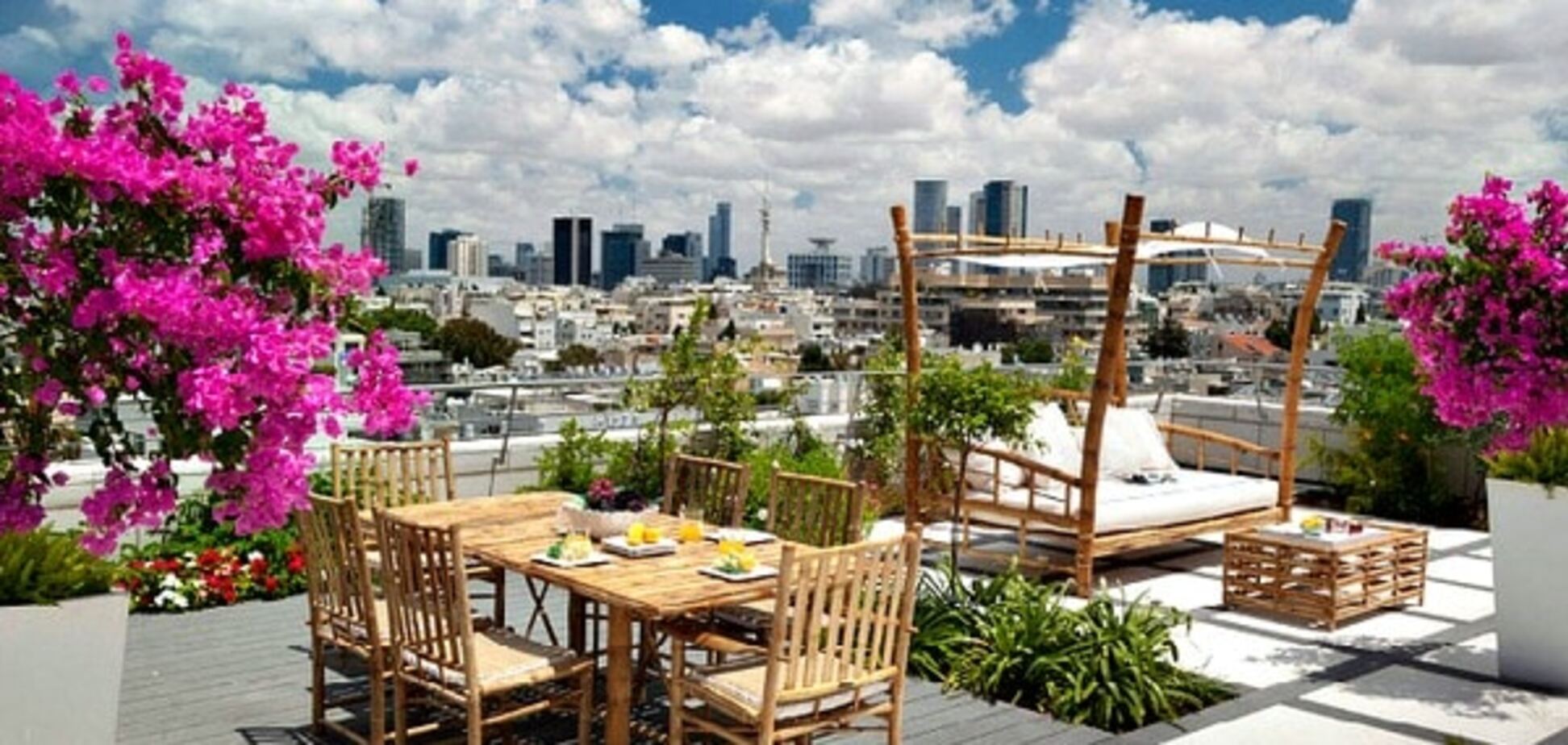 Терраса на крыше