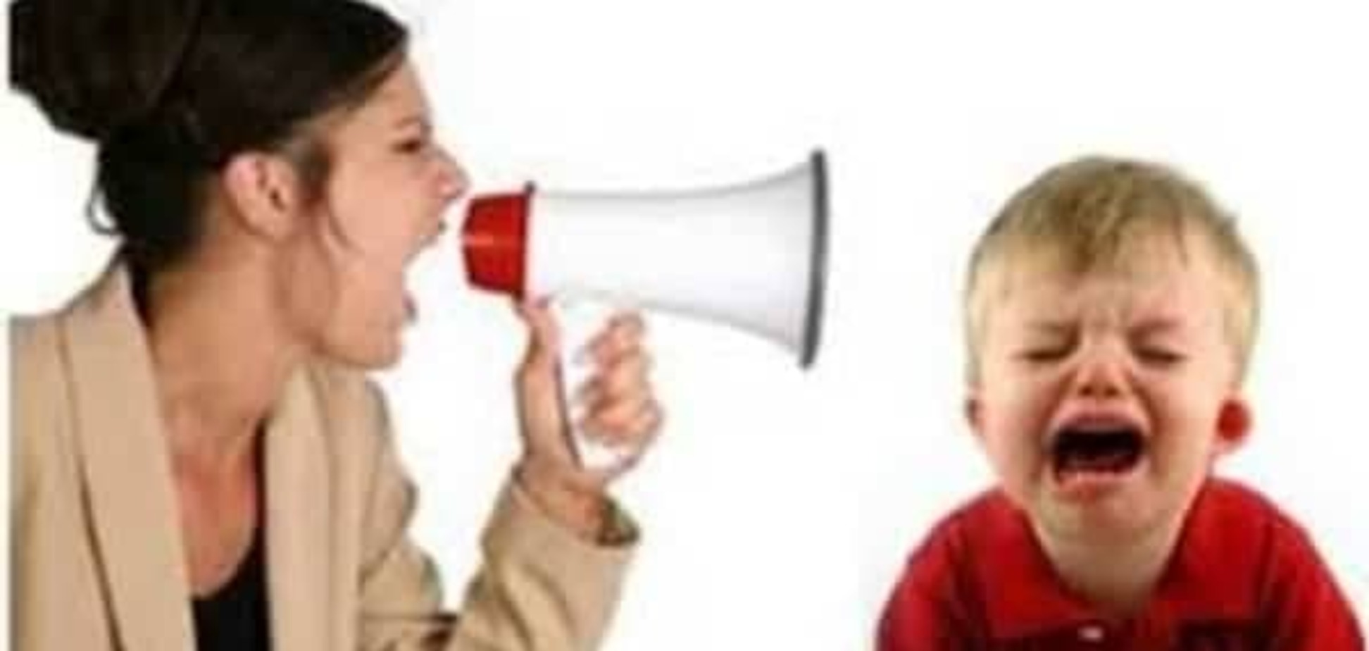 Как перестать кричать на ребенка