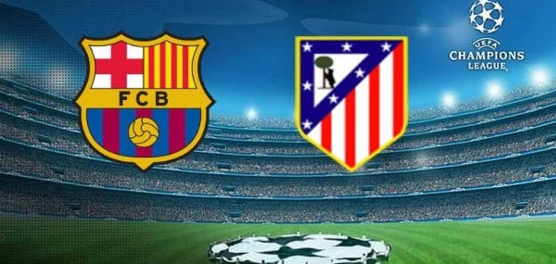 Де дивитися 'Барселона' - 'Атлетіко': розклад трансляцій матчу 1/4 фіналу Ліги чемпіонів