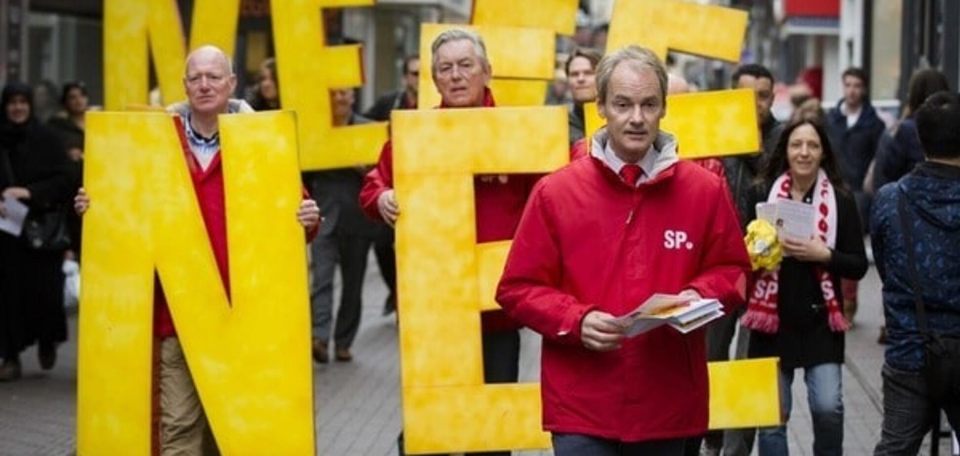 'Ні Україні в ЄС': голландці назвали причини голосування 'проти' на референдумі