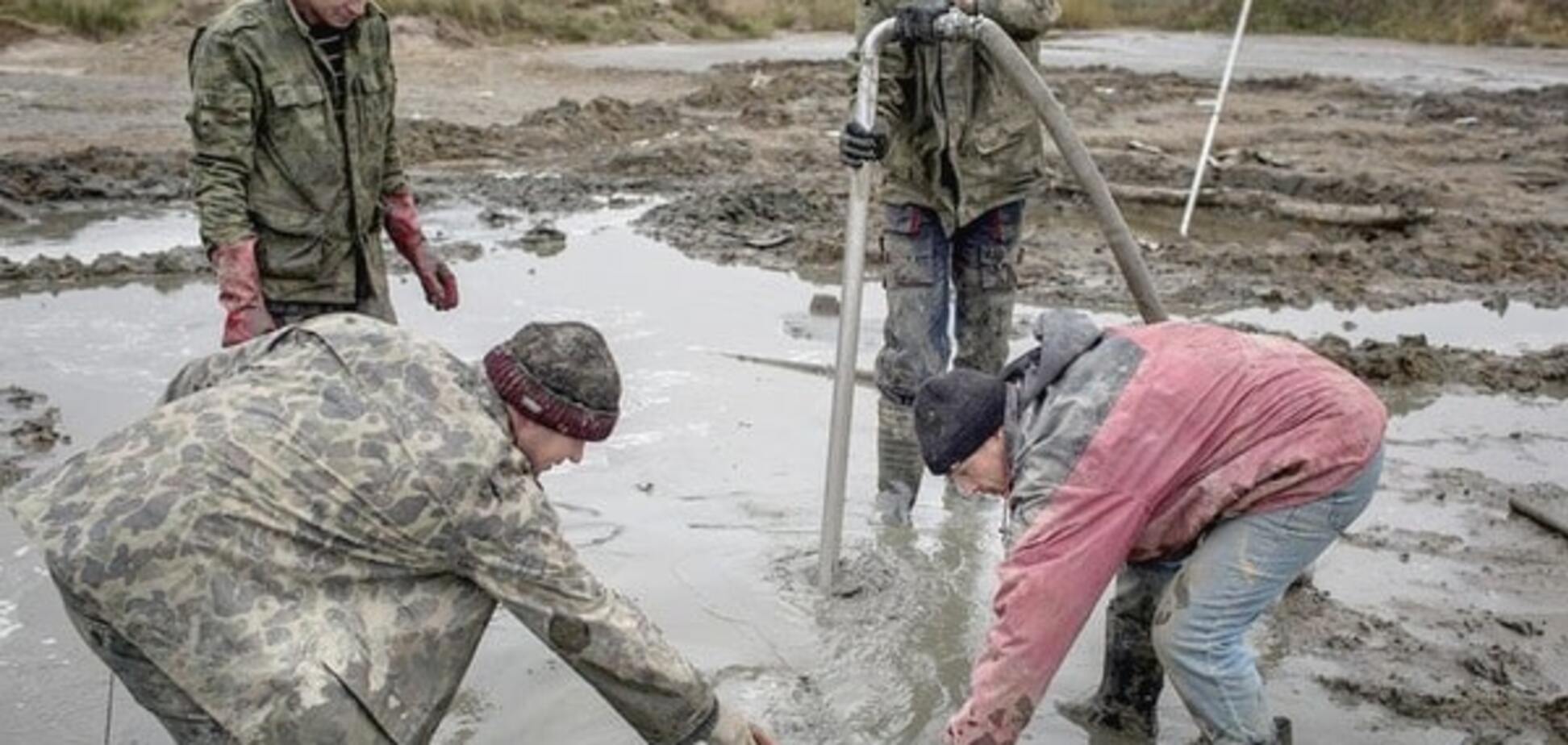 Нелегальная добыча янтаря