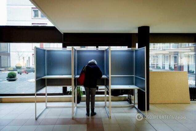Голосование на референдуме в Нидерландах