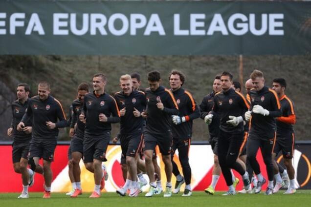 Шахтер тренировка Португалия