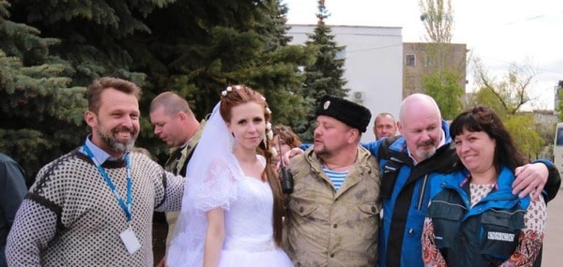 Наблюдатели ОБСЕ погуляли на 'казачьей' свадьбе террориста из 'ЛНР': скандальные фото